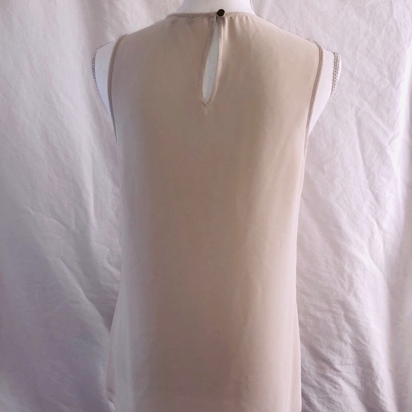 Tan Sleeveless Top Naked Zebra #WT7500 Large - Picture 4 of 8